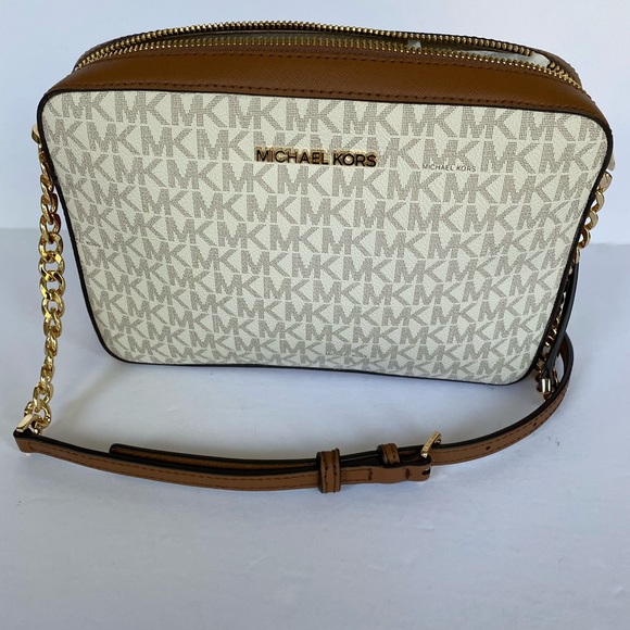 - MICHAEL KORS LG EW Crossbody jet set Vanil… - Picture 7 of 11